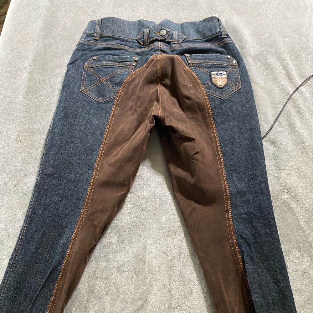 HKM Denim Full Seat Breeches